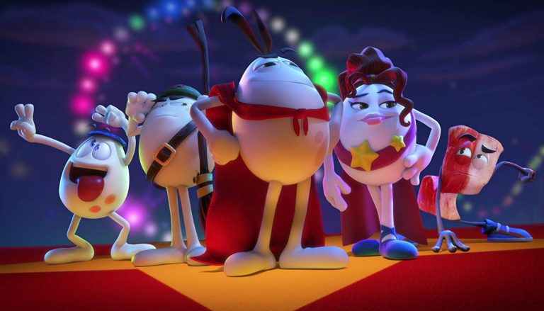 Doblaje de Huevitos a la fuga