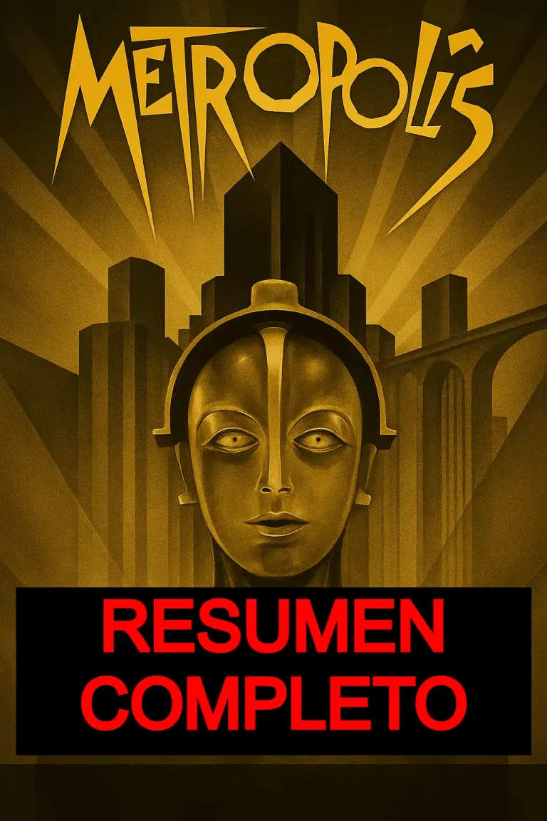 Película Metrópolis 1927 Resumen completo y explicación