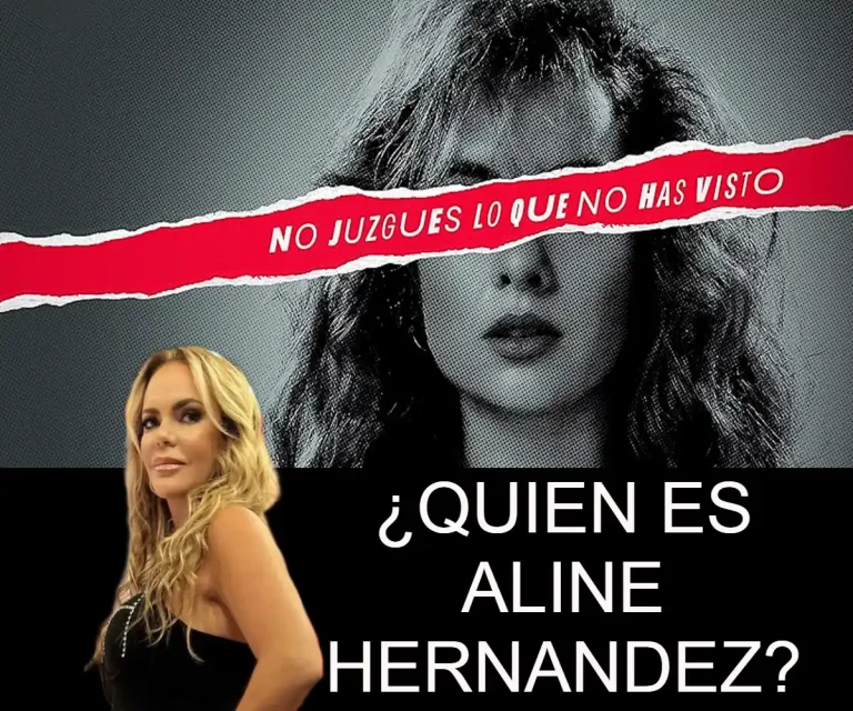 Quien es Aline Hernández en la serie gloria Trevi ellas soy yo(2)
