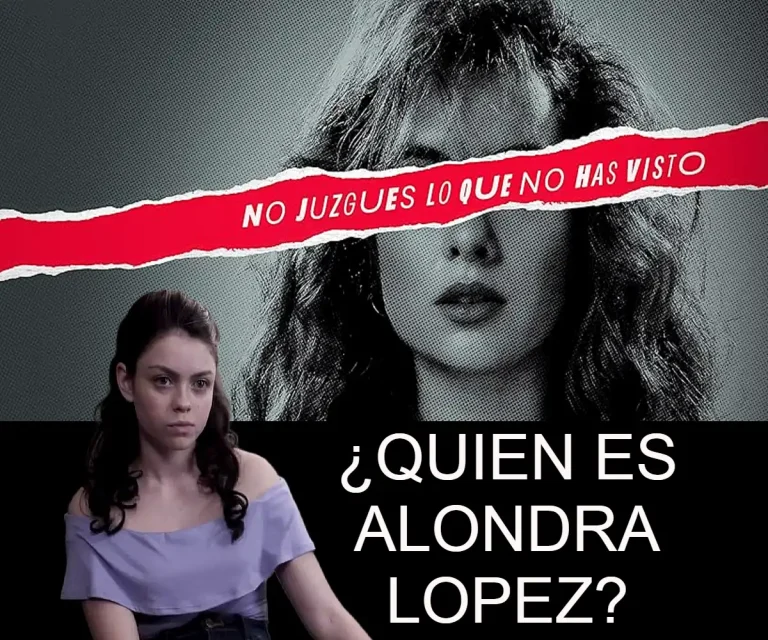 Quien es Alondra López en la serie gloria trevi ellas soy yo y en la vida real