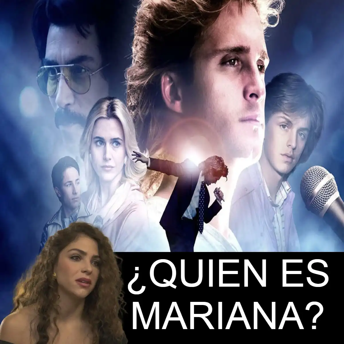 Quien es Mariana en la serie Luis Miguel y en la vida real