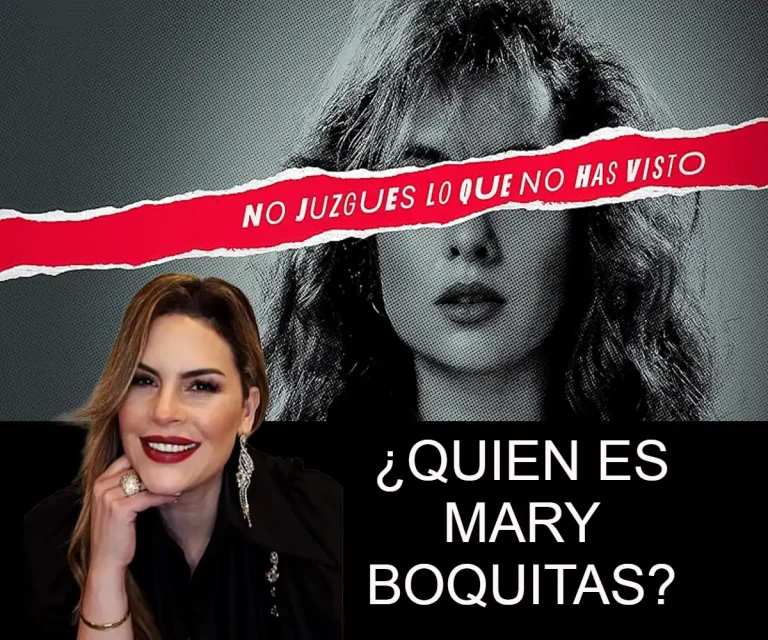 Quien es Mary Boquitas en la serie gloria trevi ellas soy yo y en la vida real