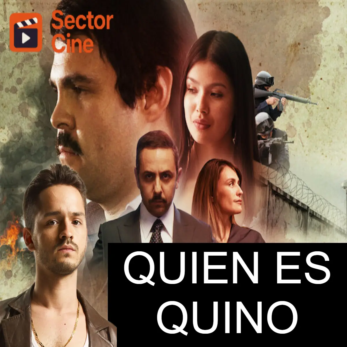 Quien es quino en la serie de el chapo en la vida real