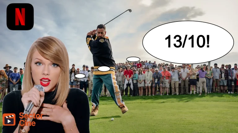 Taylor swift da un 13 de 10 a happy gilmore 2