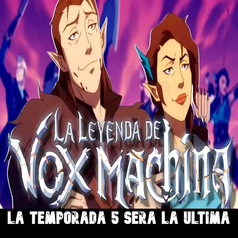 La leyenda de vox machina terminará con la temporada 5