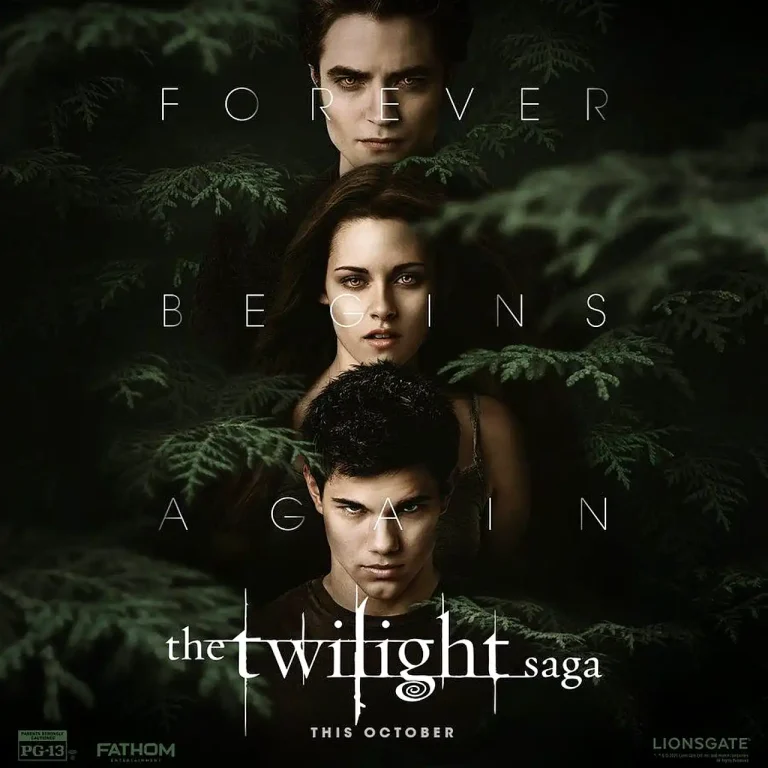 Crepúsculo vuelve a los cines en octubre: reestreno oficial y nuevo póster