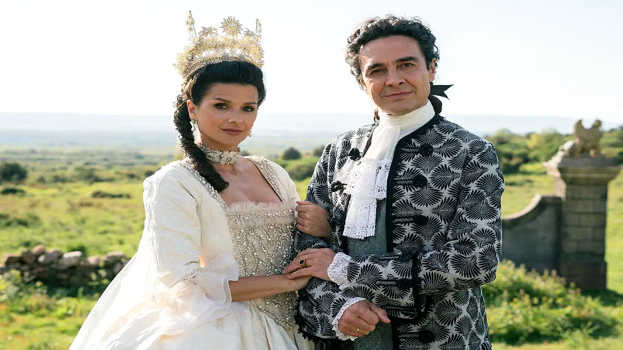 El vestido de novia de victoria para la boda en Valle Salvaje