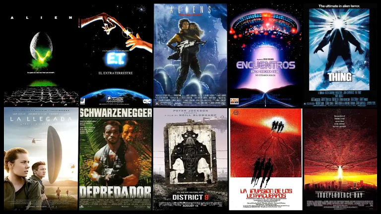 Las mejores películas de aliens, alienígenas y extraterrestres de la historia