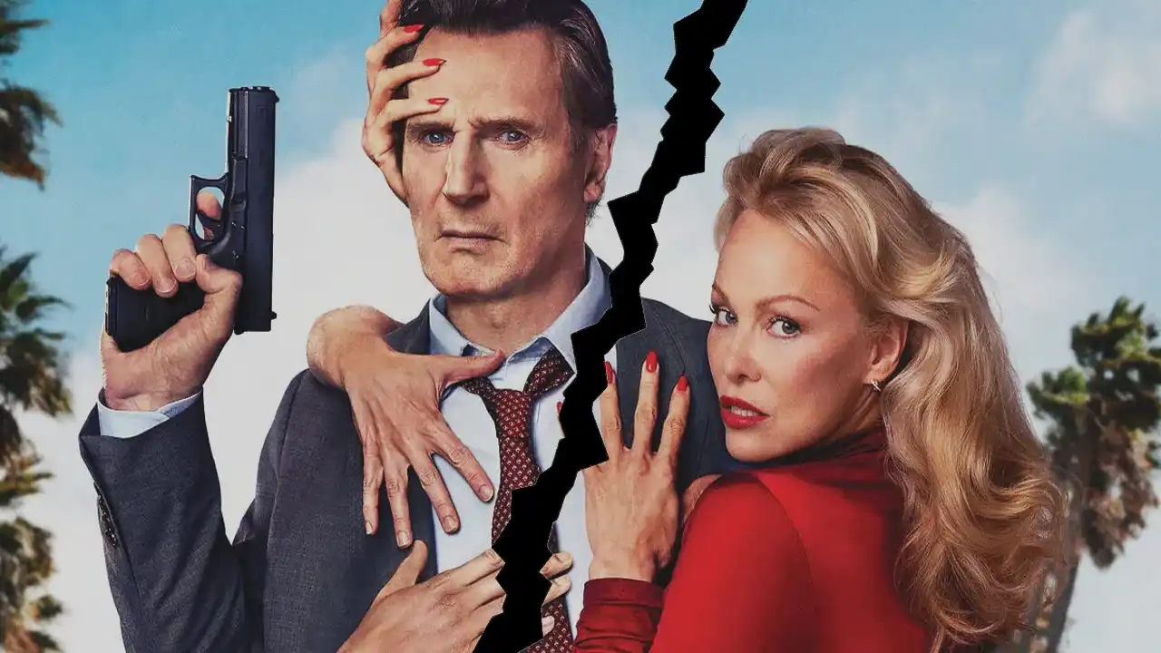 Lo de Liam Neeson y Pamela Anderson sería solo marketing para Agárralo como puedas