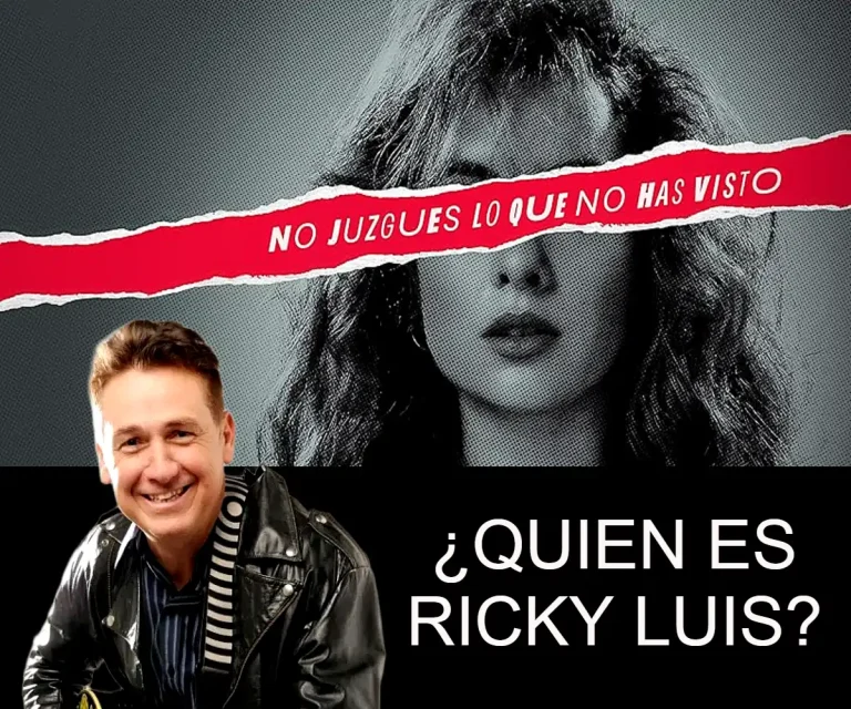 Quien es Ricky Luis en la serie gloria trevi ellas soy yo y en la vida real