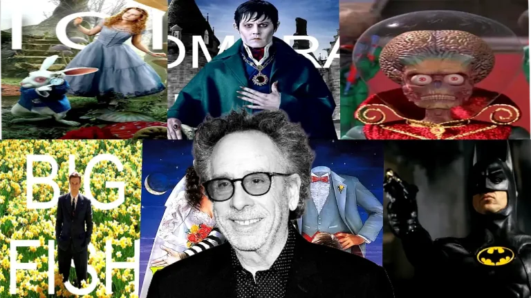 Tim Burton todas sus películas en orden cronológico