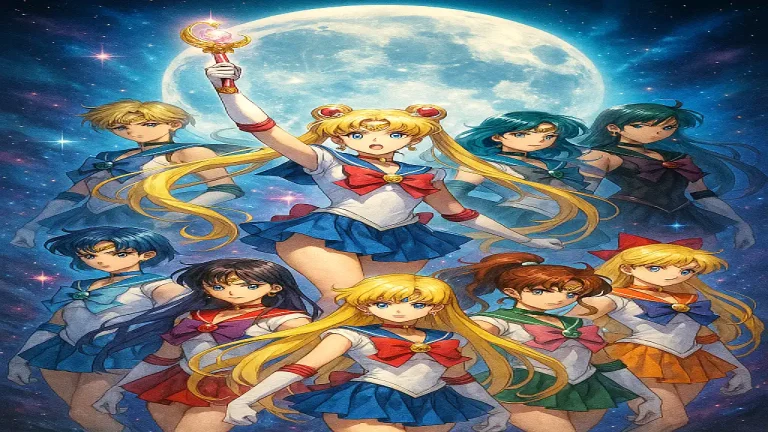 Todos los personajes de Sailor Moon