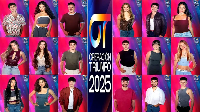 Todos los concursantes de Operación Triunfo (OT) 2025