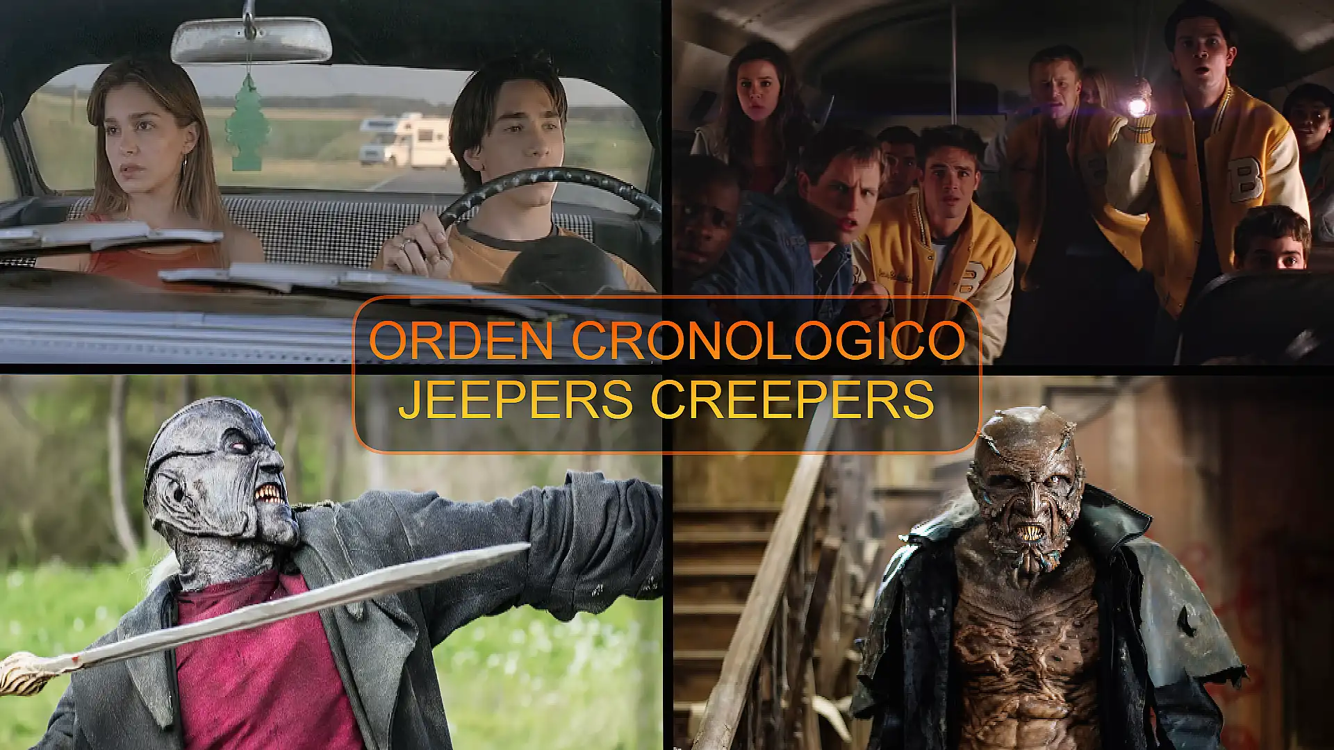 Orden cronológico películas jeepers creepers