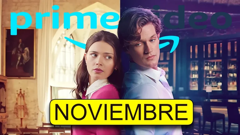 Estrenos noviembre prime video