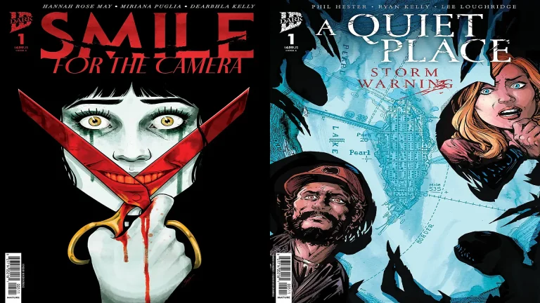IDW Dark anuncia cómics de Smile y A Quiet Place para 2026