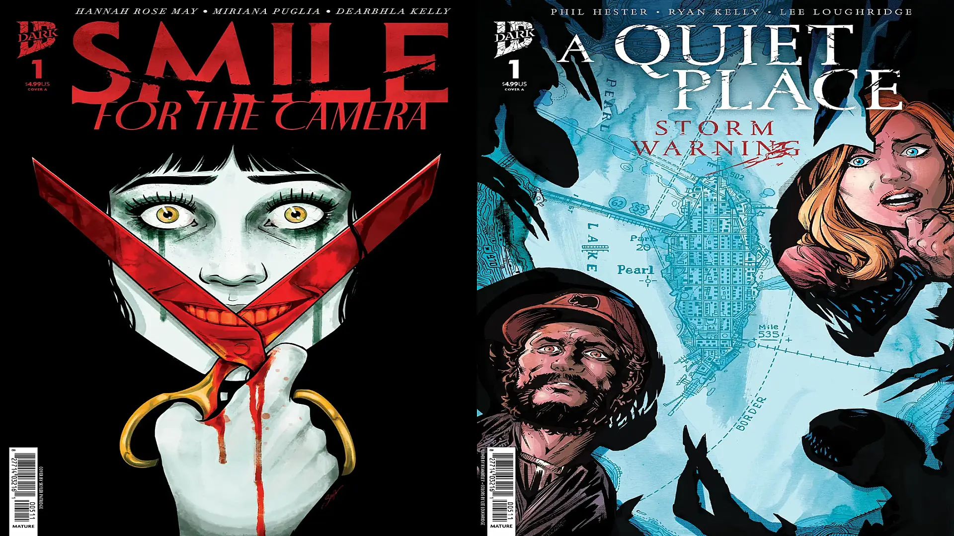 IDW Dark anuncia cómics de Smile y A Quiet Place para 2026