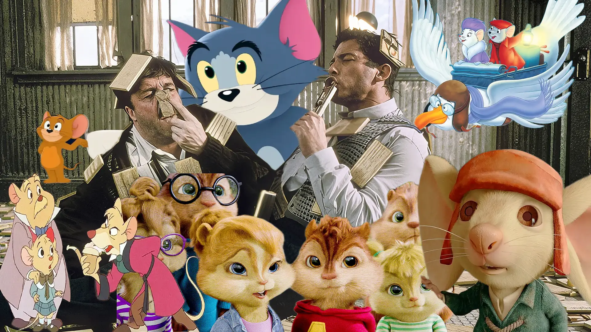 Mejores películas de roedores, ratas, ardillas tanto animadas como reales