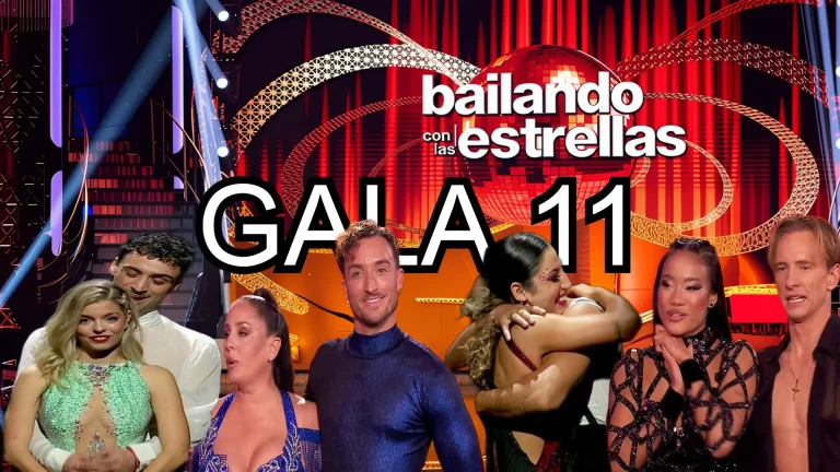 Bailando con las estrellas Gala 11 finalistas