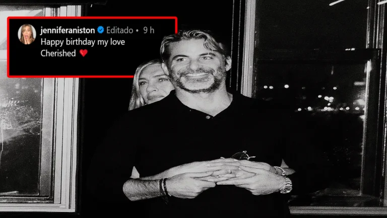 Jennifer Aniston confirma su relación con Jim Curtis en Instagram