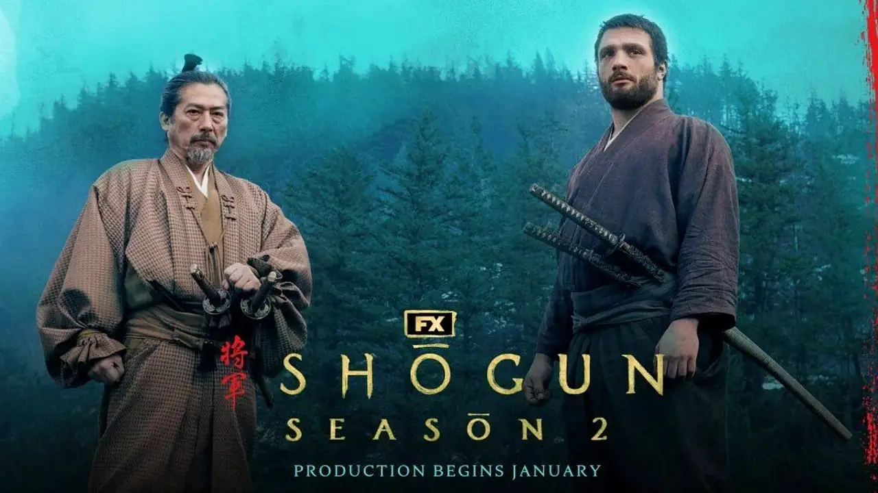 Shogun temporada 2 rodaje