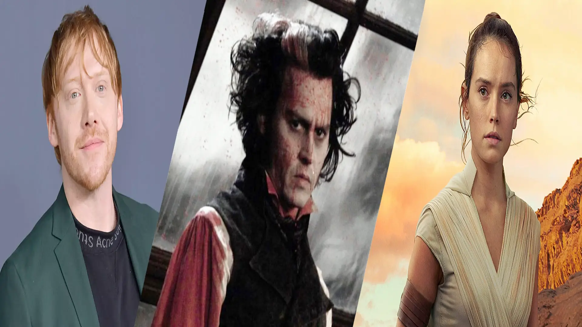 Rupert Grint y Daisy Ridley se unen a Johnny Depp en Cuento de Navidad