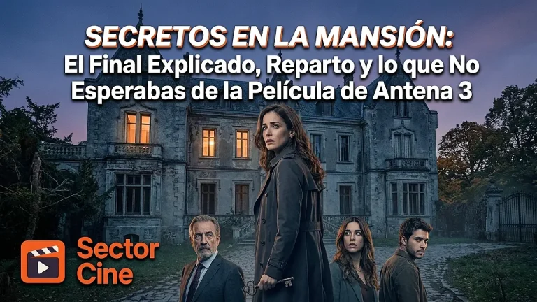 Secretos en la mansión: final explicado, reparto